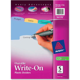 Avery Translucent Durable Write-on Divider 8.5
