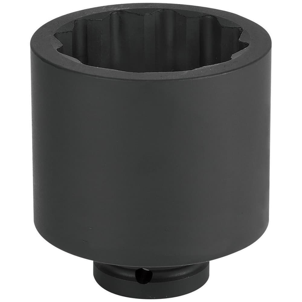 Impact Sockets, Number Of Points: 12 , Drive Style: Square , Material: Chromium-Vanadium Steel , Finish: Black Oxide , Insulated: No  MPN:JHW7-12128