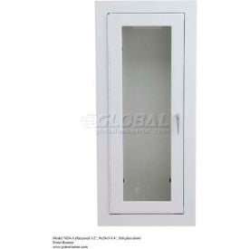 Potter Roemer Alta Steel Fire Extinguisher Cabinet Tempered Glass Window Recessed 7025-A