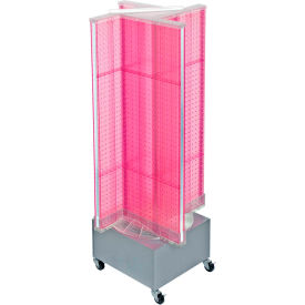 Global Approved 700445-PNK Pinwheel Pegboard Display 13.5