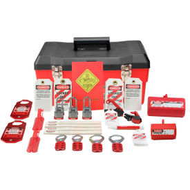 Accuform KSK345 Stopout® Deluxe Lockout Kit Plastic KSK345
