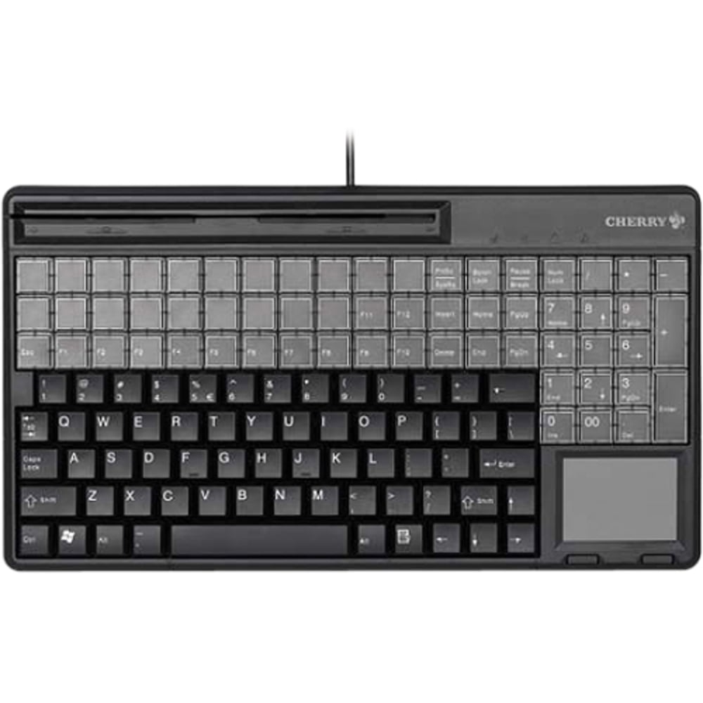 CHERRY SPOS G86-61411 - Keyboard - USB - QWERTY - light gray MPN:G86-61411EUAEAA