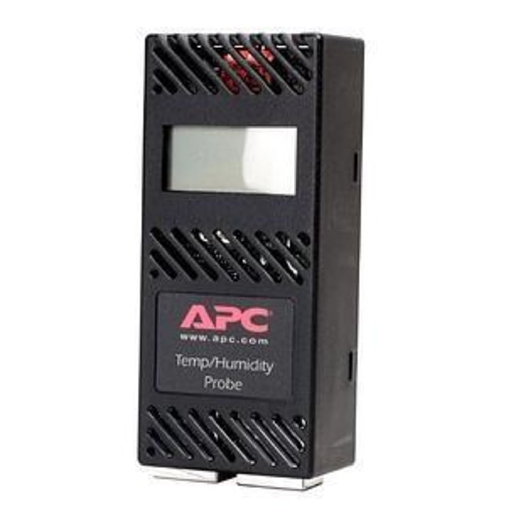 APC Temperature & Humidity Sensor with Display - Black MPN:AP9520TH