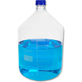 Benchmark Scientific Hybex™ Media Storage Glass Bottle w/ Blue Cap 10L Capacity B3000-10L