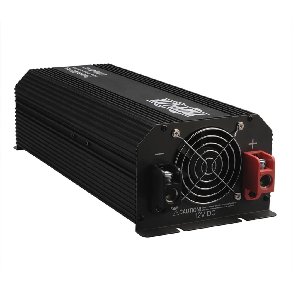 Tripp Lite Compact Inverter 1800W 12V DC to 120V AC 2 Outlets GFCI 5-15R - DC to AC power inverter - 12 V - 1.8 kW - output connectors: 2 MPN:PV1800GFCI