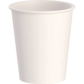 SOLO® Thermoguard Paper Hot Drink Cups 12 oz. Cap White Sustainable Forest Design 600/Carton DWTG12W