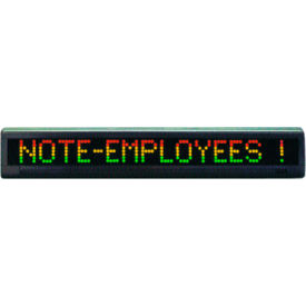Alpha™ 215C Indoor LED Message Sign Tri-Color 146814