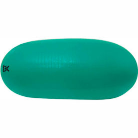 CanDo® Inflatable Exercise Straight Roll Green 24