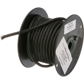 Allpoints 38-1308 High Temperature Wire; #8 Gauge; Stranded SF2; Black; 50' Roll 381308