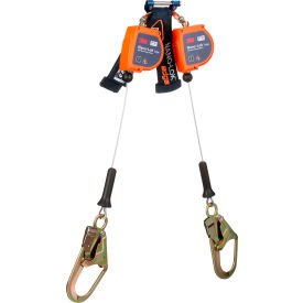 3M DBI-SALA Nano-Lok Edge Twin-Leg Personal Self Retracting Lifeline Steel Rebar Hook 7-5/16'L 7012819224