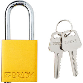Brady® Safety Lockout Padlock Keyed Different 1-1/2