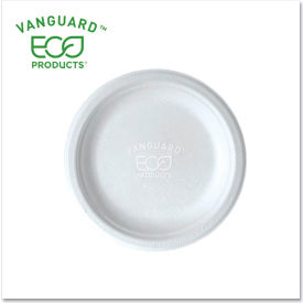 Eco-Products® Vanguard Renewable & Compostable Sugarcane Plates 6
