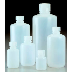 Thermo Scientific Nalgene™ Narrow-Mouth HDPE Economy Bottles with Closure 500mL Case of 48 2089-0016