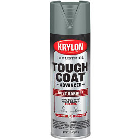 Krylon® Tough Coat Advance Spray Paint w/ Rust Barrier Tech. 20 oz Gloss Utlicoat Meter Gray K20879008 - Pkg Qty 6