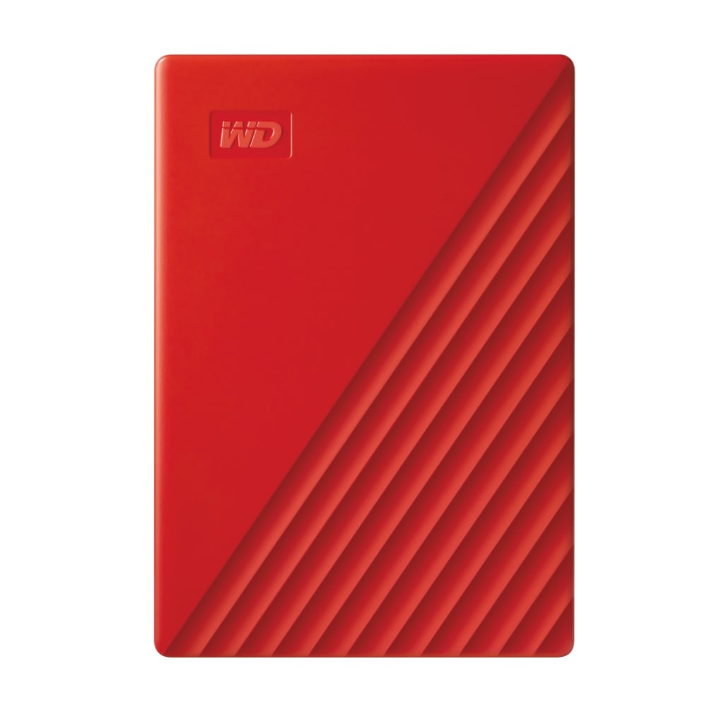 WD My Passport Portable HDD, 4TB, Red MPN:WDBPKJ0040BRD-WESN