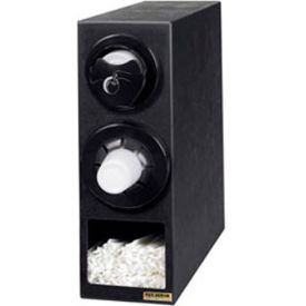 Sentry™ Dimension™ Beverage And Lid Cabinet W/ Straw Comp Black Trim Rings L22CS2951BK