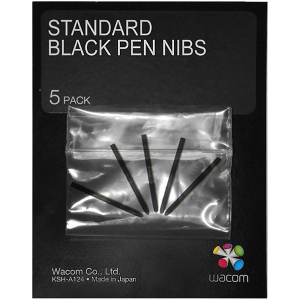 Wacom Standard Pen Nib - 5 / Pack MPN:ACK20001