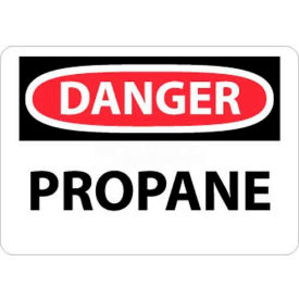 NMC D603RB OSHA Sign Danger Propane 10