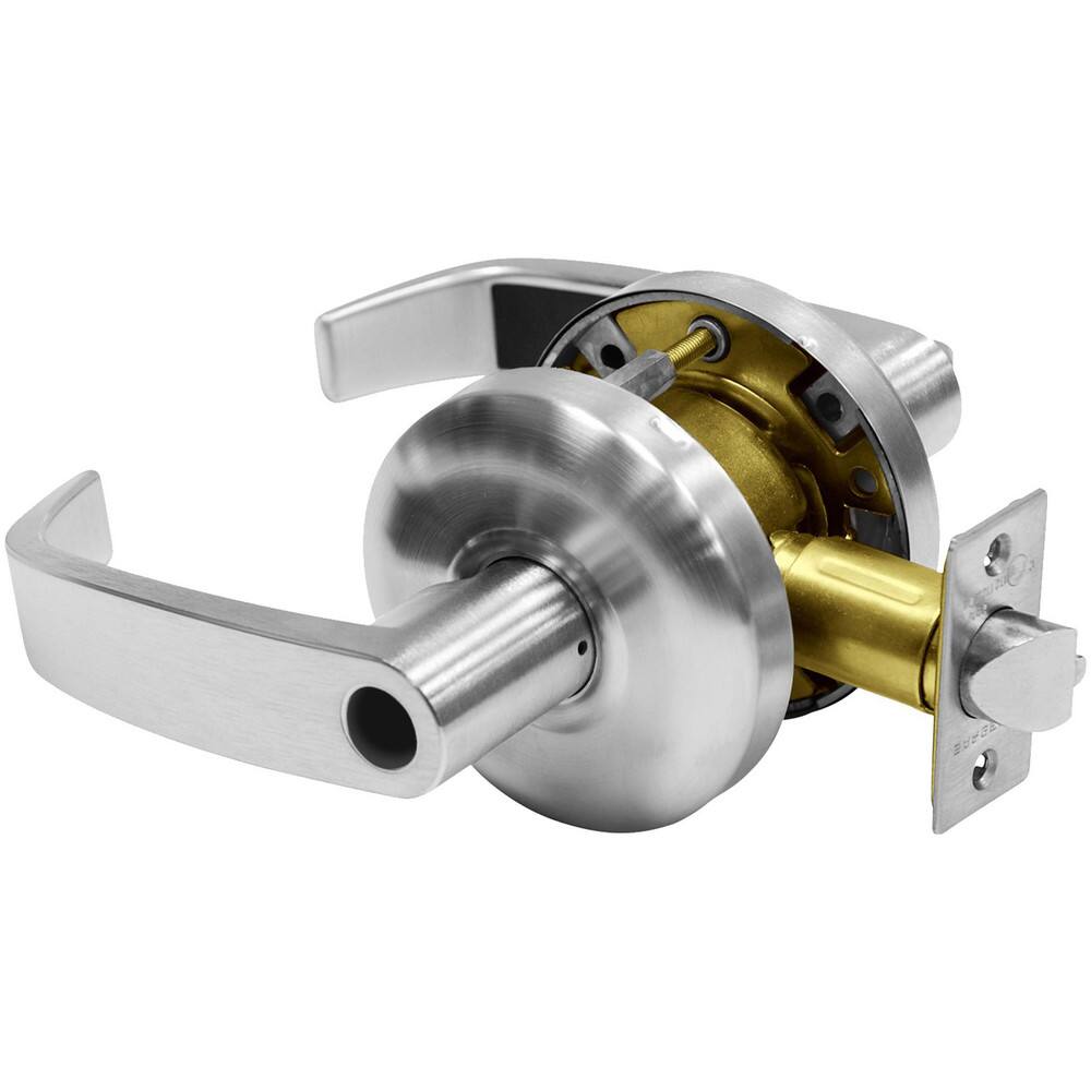 Lever Locksets, Lockset Type: Entrance , Key Type: Keyed Different , Back Set: 2-3/4 (Inch), Cylinder Type: Less Core , Material: Metal  MPN:28LC-65G05 KL 2