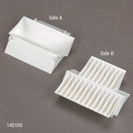 Reagent Reservoir Universal 3 Way Single 8-Place and 12-Place White 12/Pack 140100