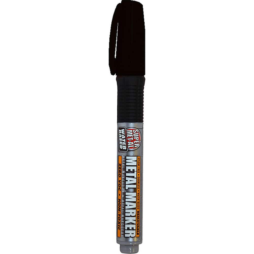 Markers & Paintsticks, Marker Type: Washable Marker , For Use On: Various Industrial Applications  MPN:7001-BLACK