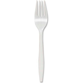 Genuine Joe® GJO20000 Forks Polypropylene White 1000/Carton GJO20000
