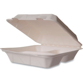 Vegware™ 3-Compartment Compostable Takeout Container 5