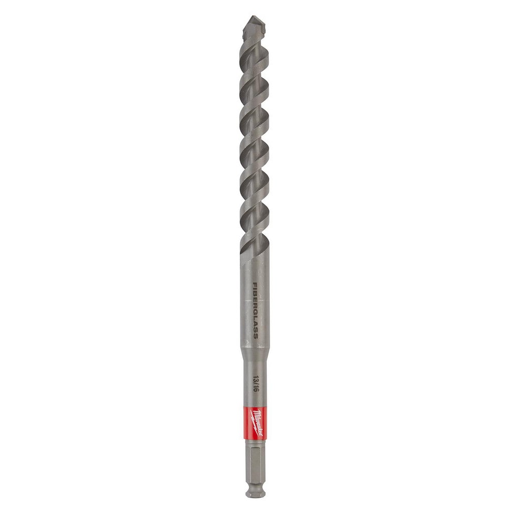 Auger & Utility Drill Bits; Auger Bit Size: 0.8125in; Shank Diameter: 0.4375; Shank Size: 0.4375in; Shank Type: Hex; Tool Material: High-Speed Steel; Carbide; Coated: Uncoated MPN:48-13-7707