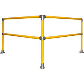 Kee Safety KWIK AC Aluminum Kwik Kit Railing System 6' x 6' Corner Kit KWIK AC