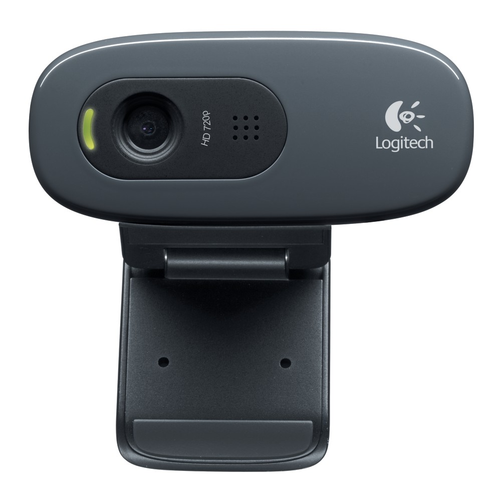 Logitech C270 HD Webcam with Noise-Reducing Mics for Video Calls MPN:960-000694