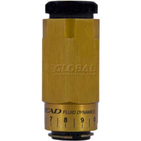 Bimba-Mead Flow Control In-Line MF2-25 1/4 NPTF Both Ends By-Direction Controlled Flow MF2-25