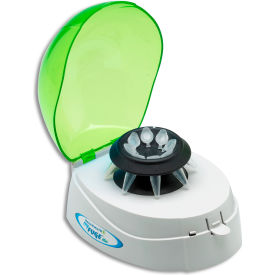 Benchmark Scientific Myfuge™ Mini Centrifuge w/ 2 Rotors 6000 rpm 240V Green Lid C1008-G-E