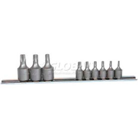 Internal Torx Chrome Socket Set 1/4