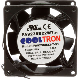 Allpoints 681375 Vent Fan - 240V For Cres Cor 0769 174