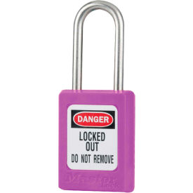 Master Lock® Thermoplastic Zenex™ S33PRP Snap Lock Safety Padlock 1-3/8