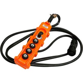 JET® 4 Button Pendant 20' Power Cord for VOLT Series Electronic Hoists JT9-162420