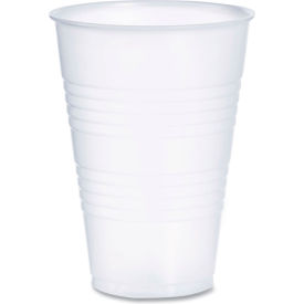 Dart® High-Impact Polystyrene Cold Cups 14 oz. Cap. Translucent 50/Sleeve. 20 Sleeves/Carton Y14