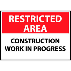 Restricted Area Plastic - Construction Work In Progress RA6RB