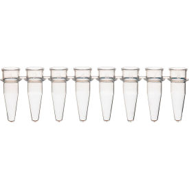 0.2mL 8-Strip Tubes No Caps Natural 125/Pack PCR-02S