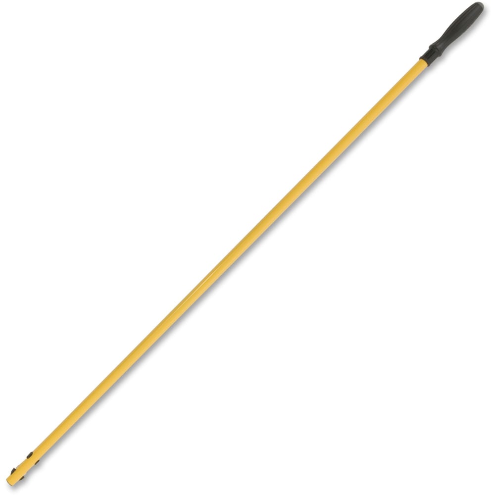 Rubbermaid Commercial Hygen Quick Connect Aluminum Mop Handle, 58inL, Yellow MPN:Q75000YEL