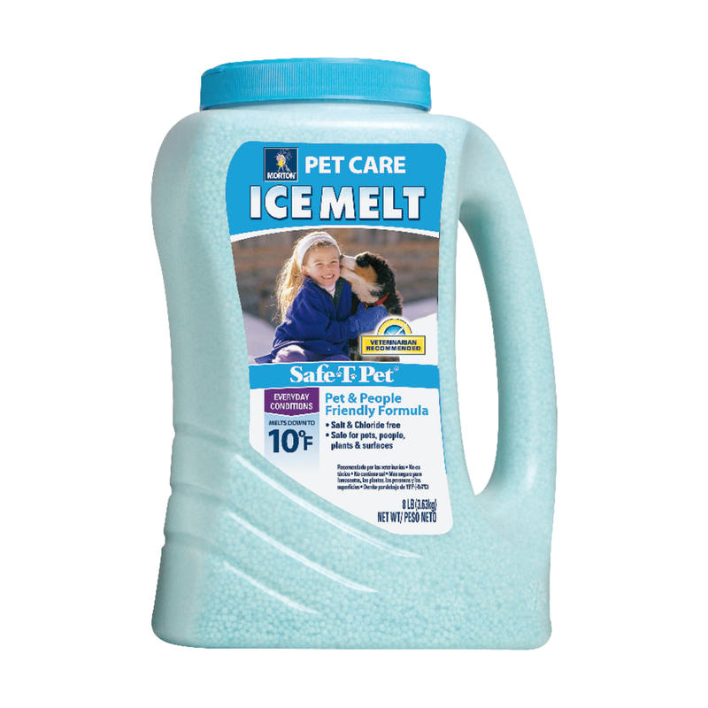 Morton Salt Safe-T-Pet Care Ice Melt, 8 Lb MPN:7834