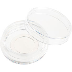 CELLTREAT® 30mm x 10mm Tissue Culture Treated Dish 15mm Glass Bottom Sterile Clear PS 50PK 229632