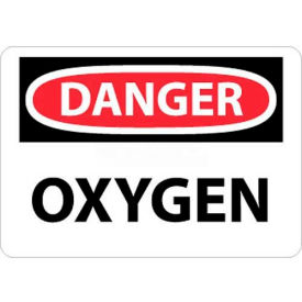 NMC D98R OSHA Sign Danger Oxygen 7