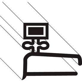 Allpoints 1271248 Gasket Door (Magnetic 75
