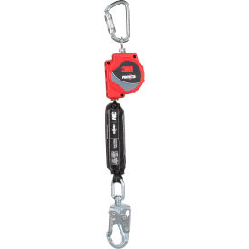 3M™ Protecta® Self-Retracting Lifeline with Carabiner Web & Steel Swivel Snap Hook 11'L 7100319946