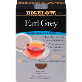 Bigelow® Earl Grey Black Tea Pods 1.90 oz 18/Box RCB08906
