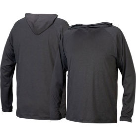 Pyramex® RLPH1NS Long Sleeve Pullover Hoodie with UV Protection M Gray RLPH112NSM