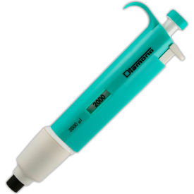 Pipette Diamond Fixed Volume 2000uL (2mL) Light Green 3302-2000