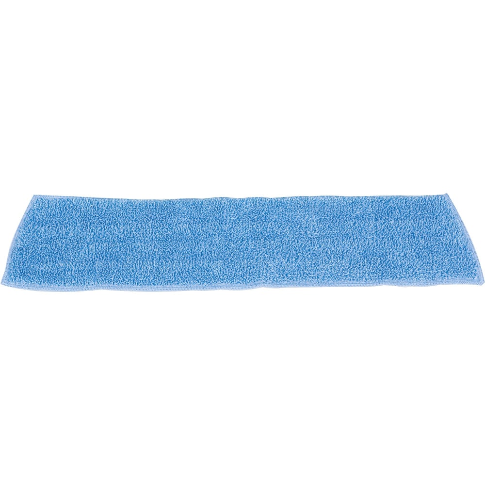 Rubbermaid Commercial Standard Microfiber Damp Mop - 5in Width x 18in Length - MicroFiber, Polyester, MicroFiber - Blue - 12 / Carton MPN:Q40900BL00CT