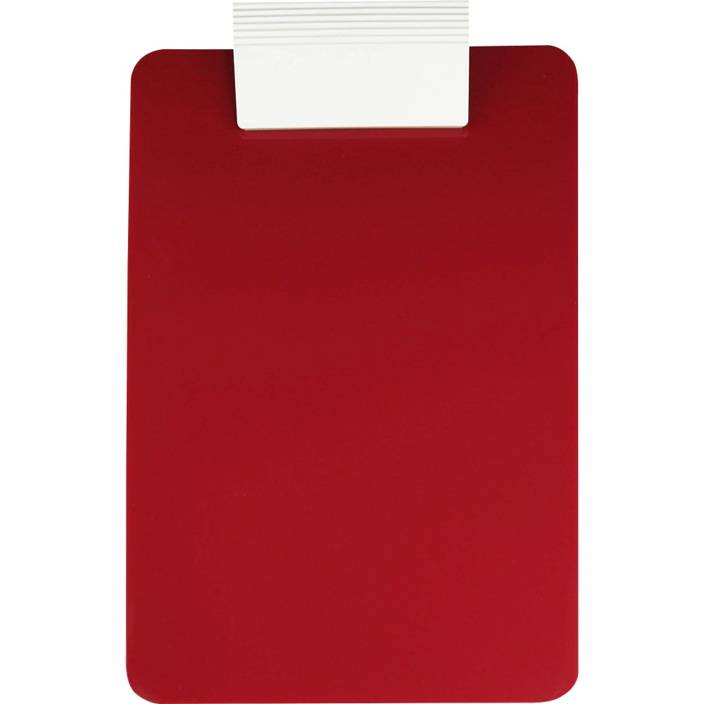 Saunders Antimicrobial Clipboard - 8 1/2in x 11in - Red, White - 1 Each (Min Order Qty 6) MPN:21611